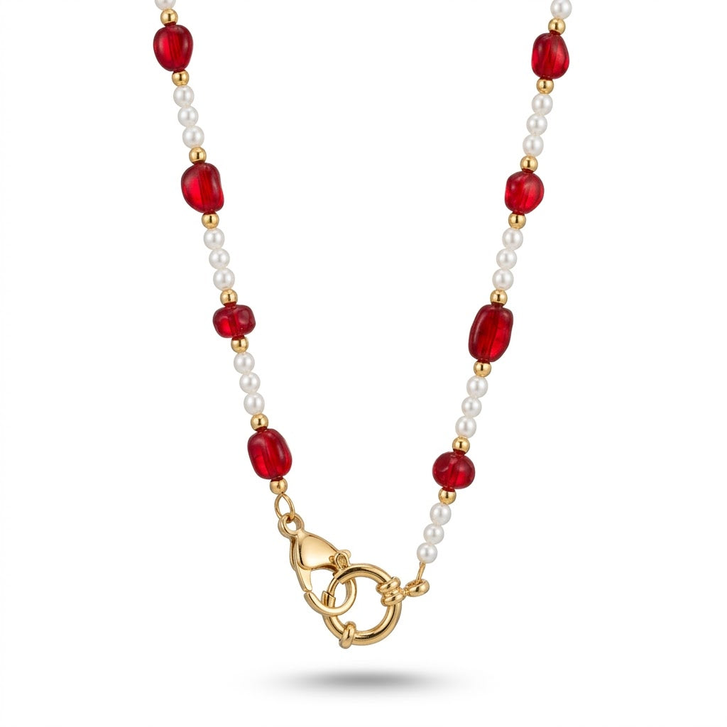 Collana in acciaio inossidabile anallergica e waterproof "Duna"