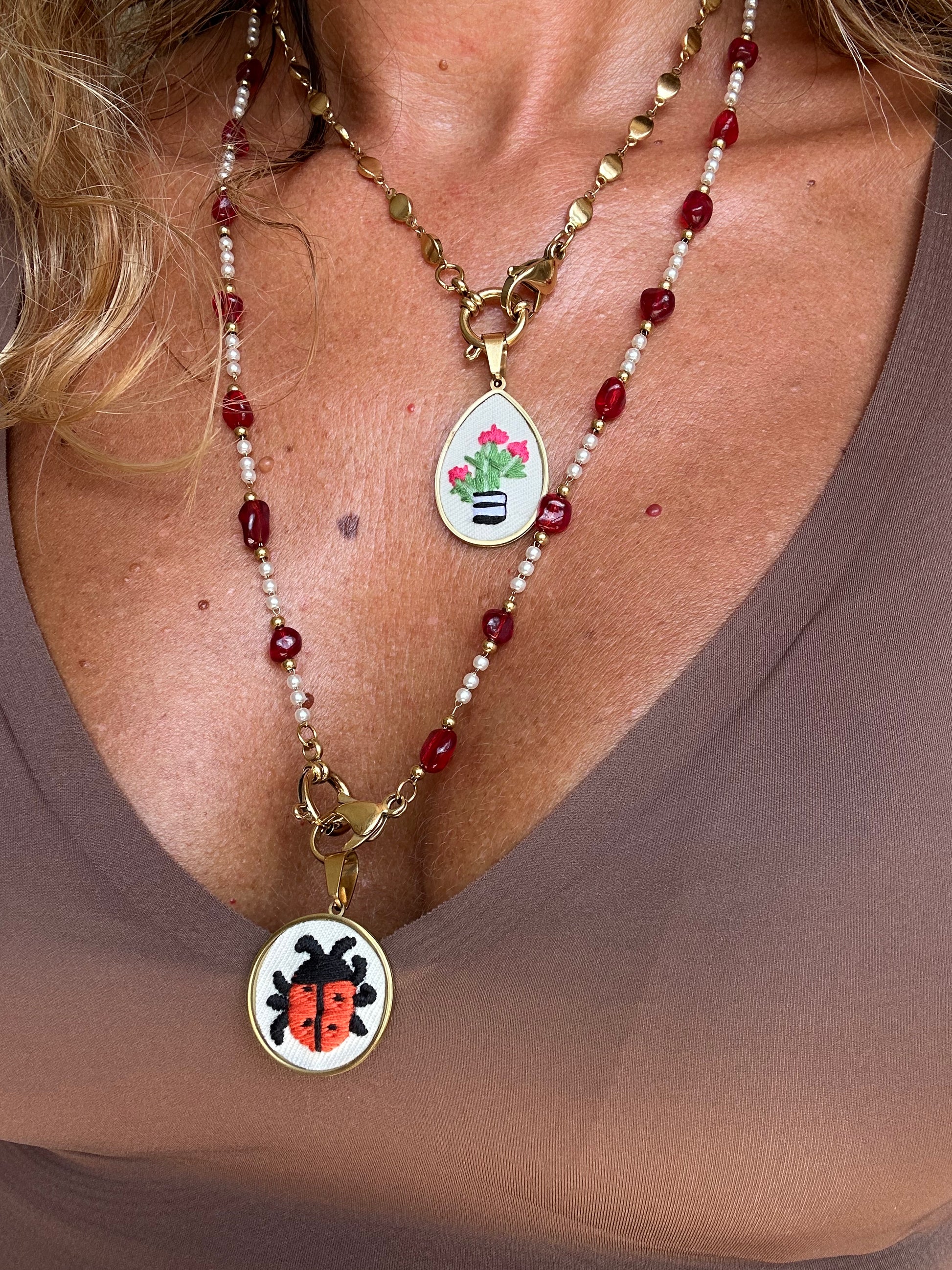 Collana in acciaio inossidabile anallergica e waterproof "Sabrina"