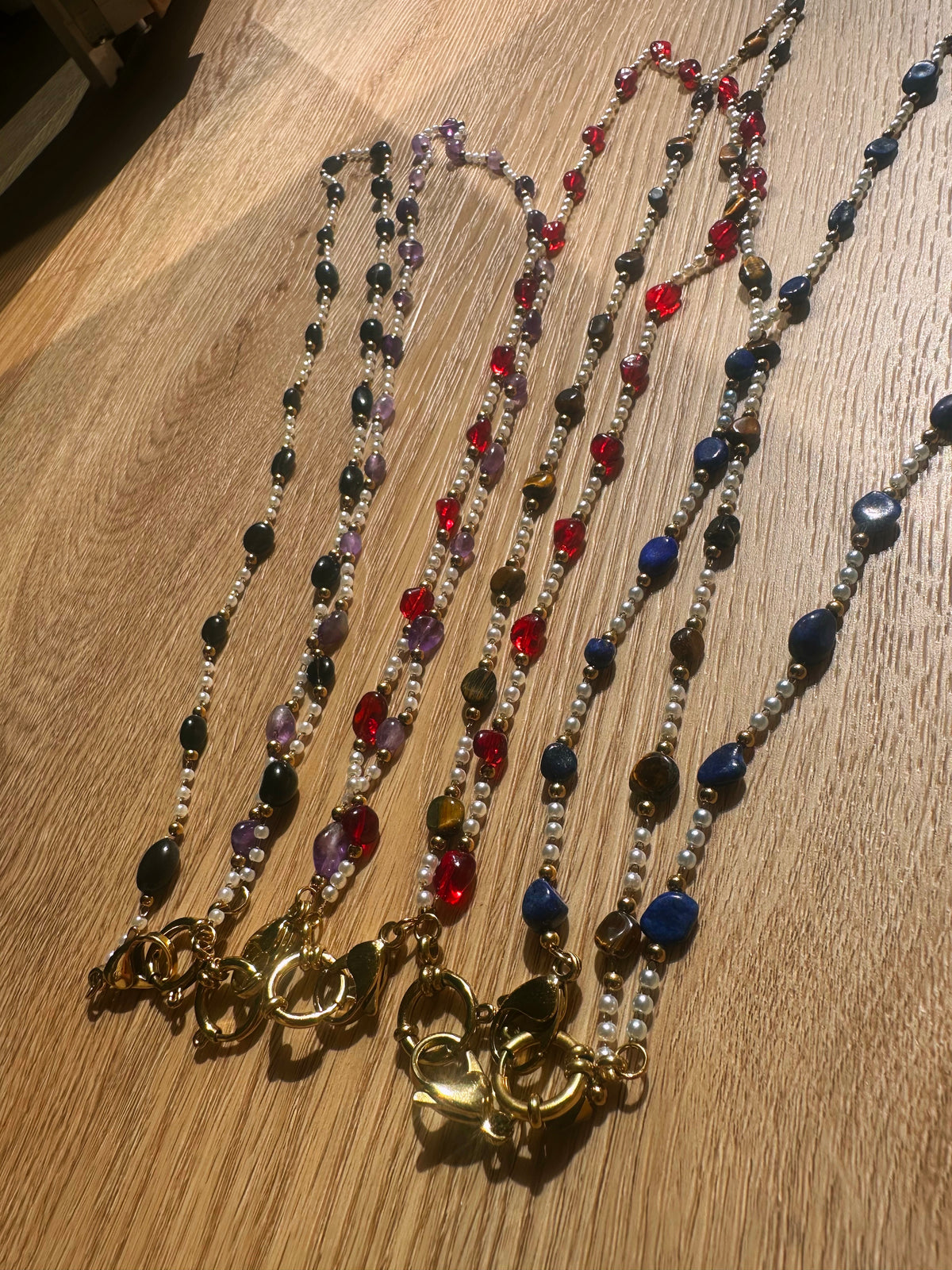 Collana in acciaio inossidabile anallergica e waterproof "Duna"