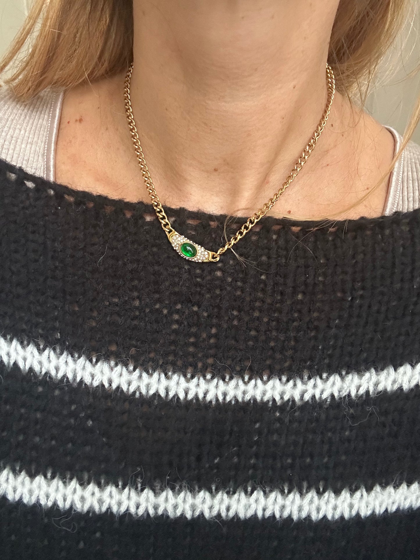 Collana in acciaio inossidabile anallergica e waterproof "Fanny"