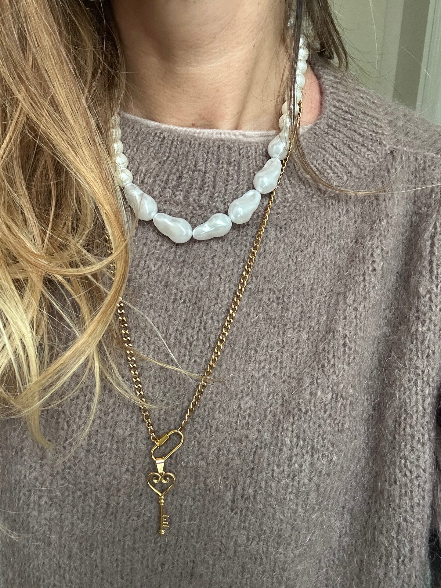 Collana in acciaio inossidabile  anallergica e waterproof "Pippa"