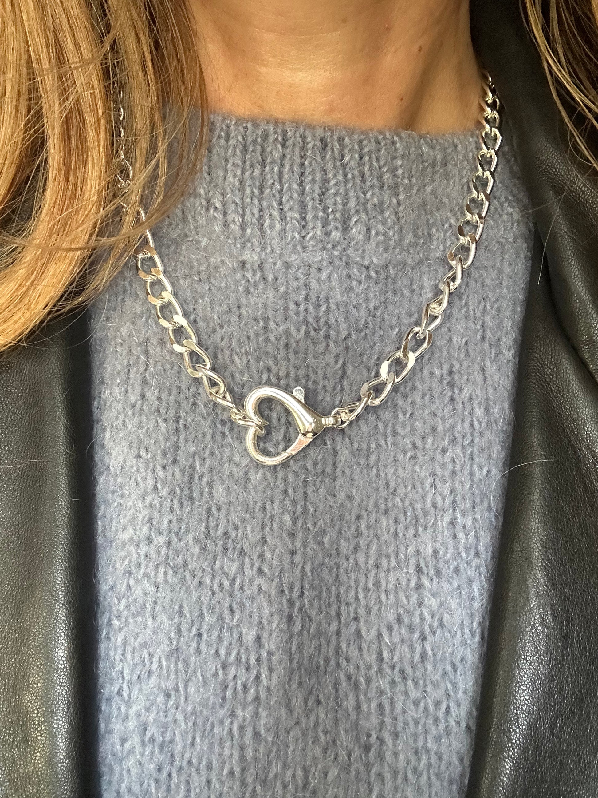 Collana in acciaio inossidabile anallergica e waterproof "Amanda"