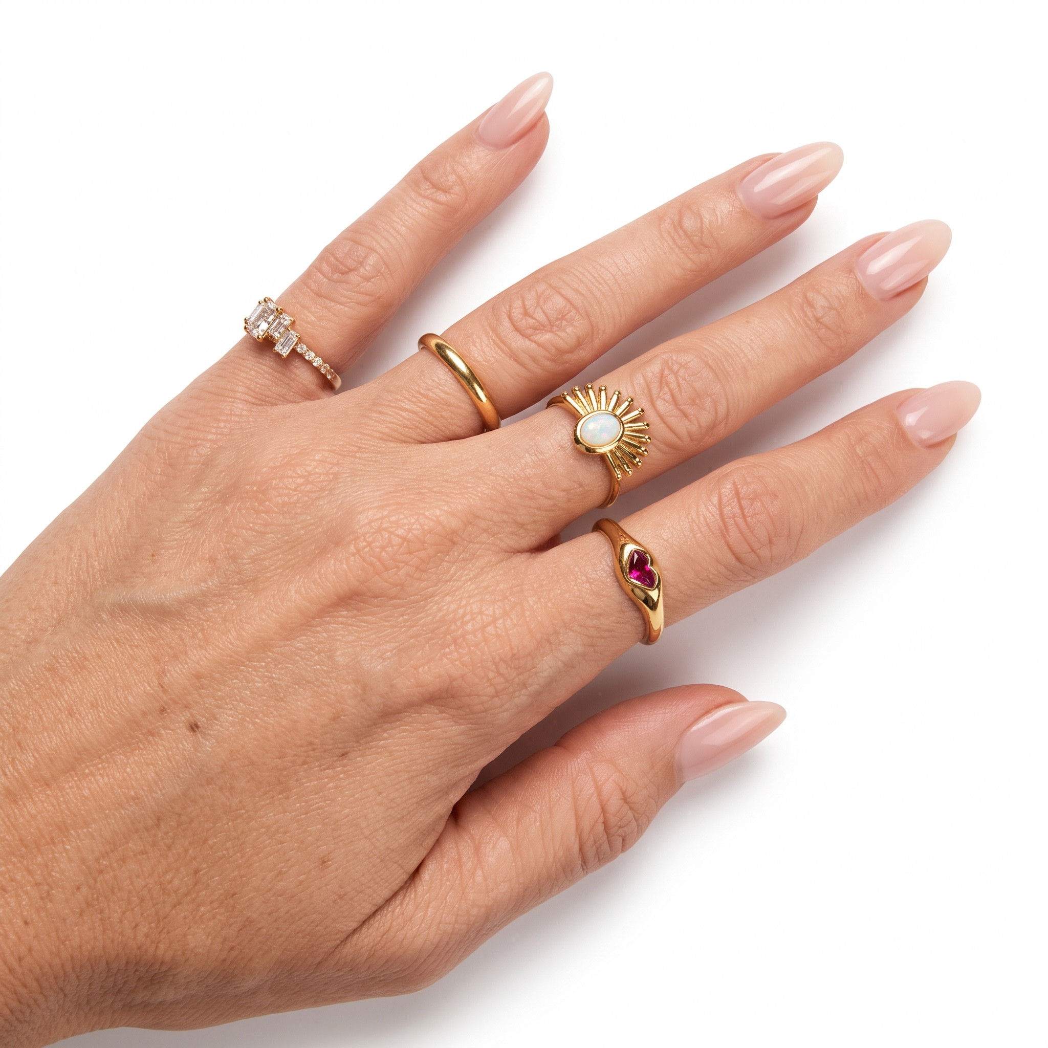 Anello in acciaio inossidabile waterproof "Amami"