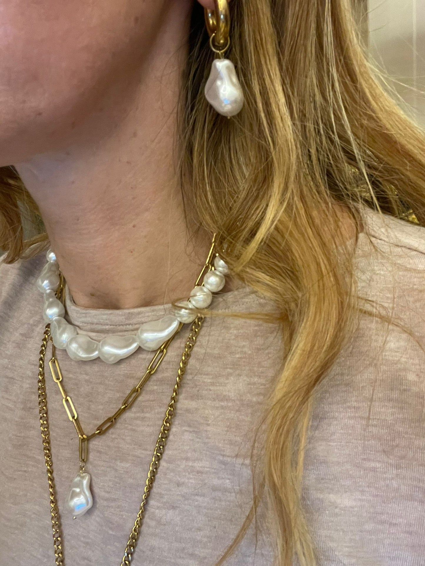 Collana in acciaio inossidabile  anallergica e waterproof "Pippa"