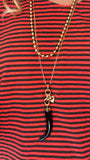 Collana lunga in acciaio inossidabile waterproof "India"