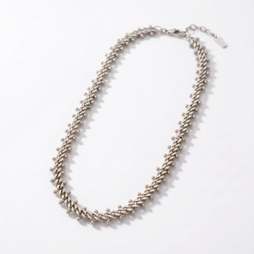 Collana in acciaio inossidabile waterproof "Clizia"