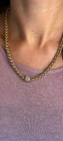 Collana in acciaio inossidabile waterproof "Dafne"