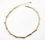 Collana in acciaio inossidabile anallergica e waterproof "Scheggia"