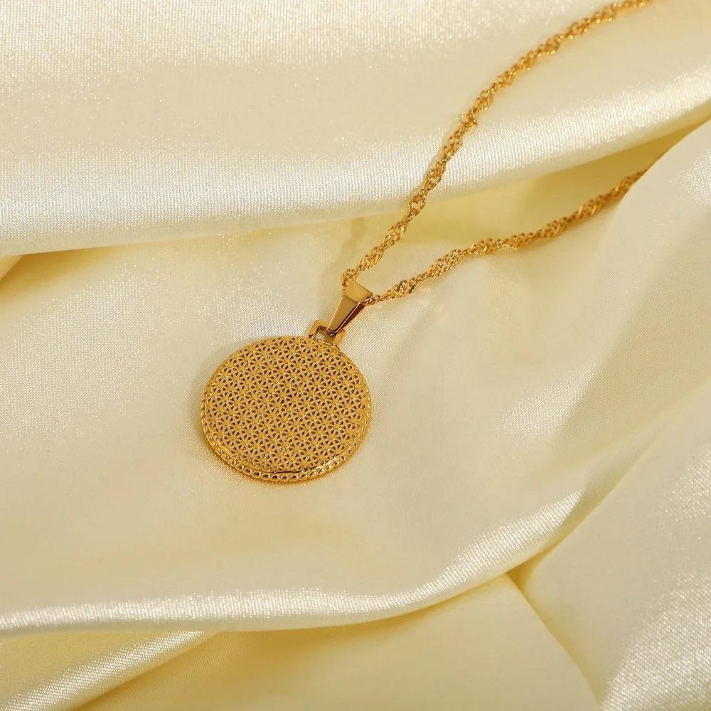 Collana/Ciondolo in acciaio inossidabile anallergica e waterproof "Stella del Nord"