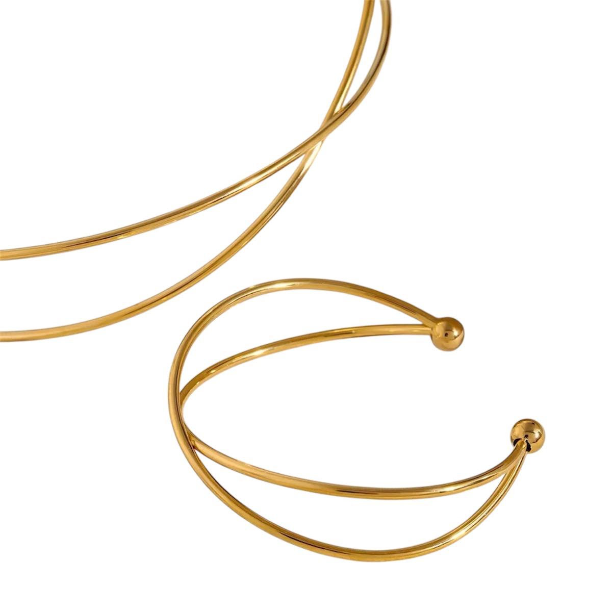 Bracciale in acciaio inossidabile e perle anallergico e waterproof "Intrecciami"