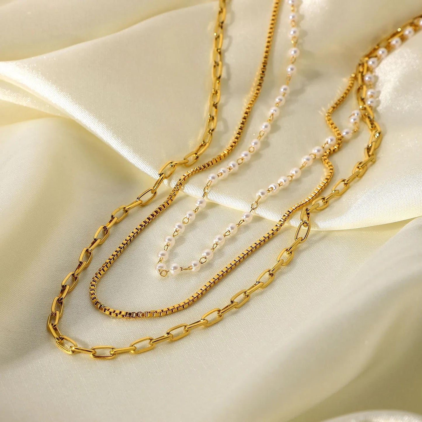 Collana in acciaio inossidabile anallergica e waterproof "In Buona Compagnia" n.5