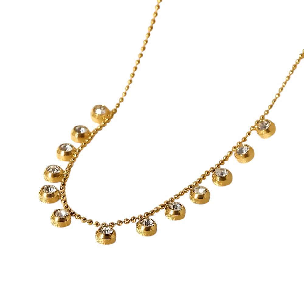 Collana in acciaio inossidabile anallergica e waterproof "Brilla"