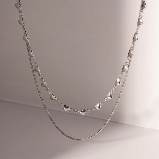 Collana in acciaio inossidabile anallergica e waterproof "In Buona Compagnia" n.7