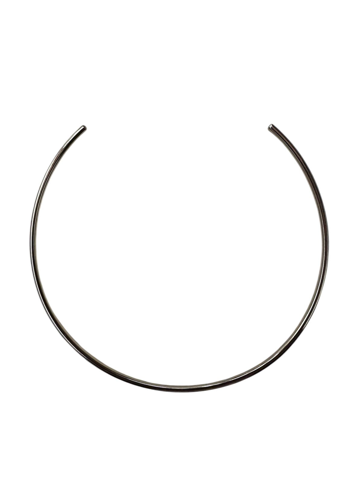 Collana rigida in acciaio inossidabile anallergica e waterproof "Ice slim"