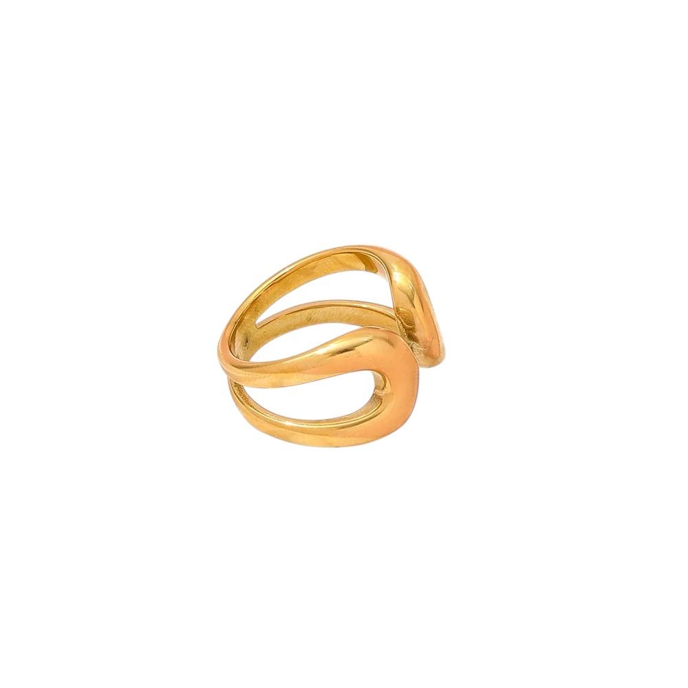 anello Intrigo in acciaio inossidabile by LaGal