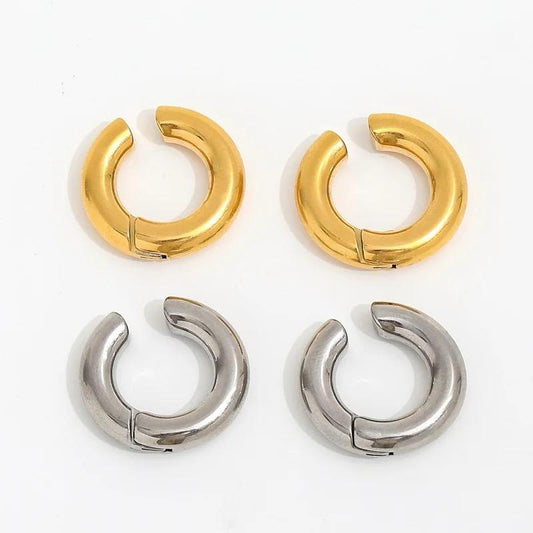 Ear Cuff in acciaio inossidabile anallergici e waterproof "Easy"