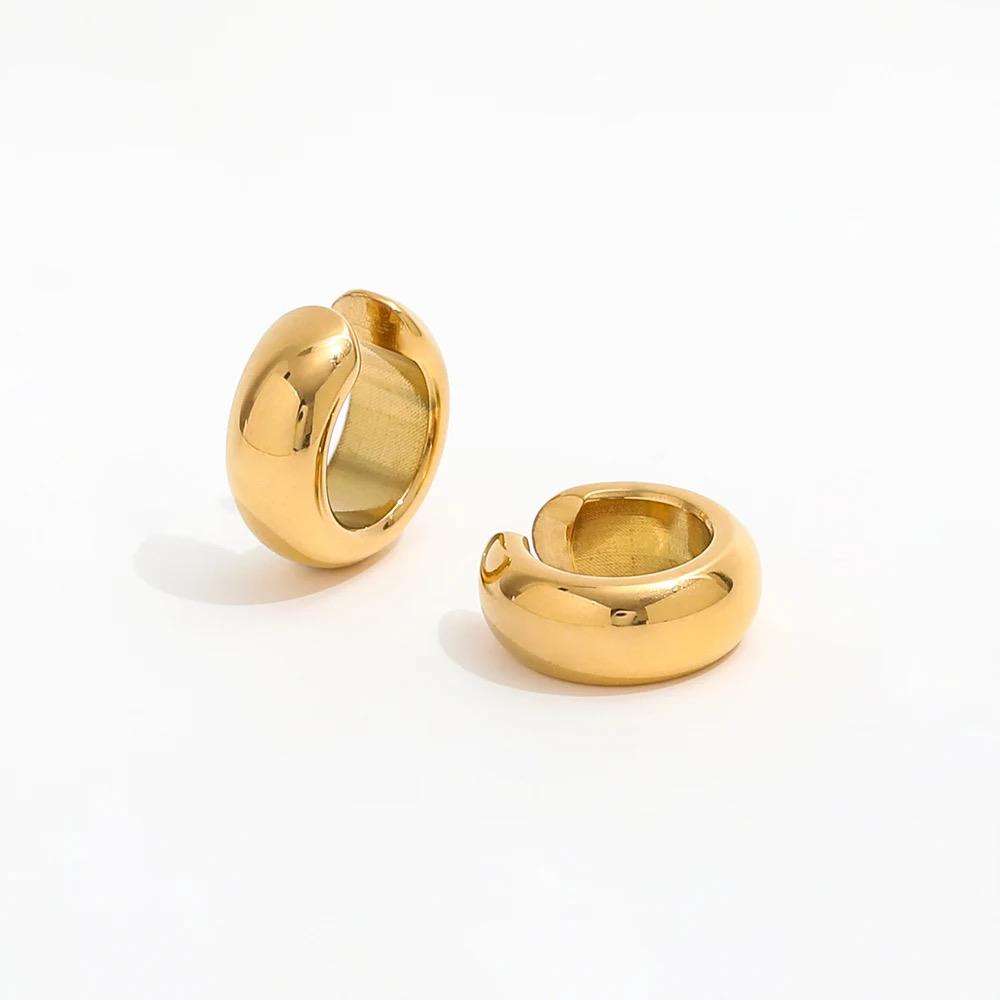 Ear Cuff in acciaio inossidabile anallergici e waterproof "Mimì e Cocò"