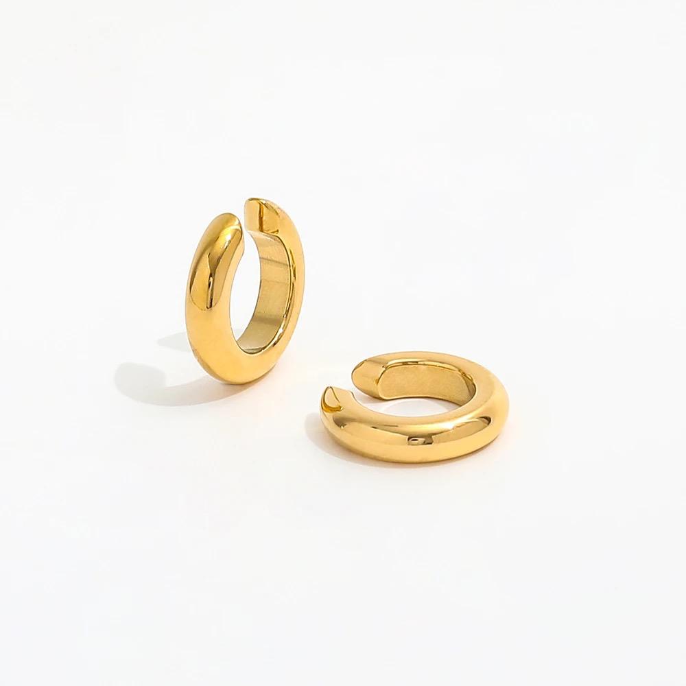 Ear Cuff in acciaio inossidabile anallergici e waterproof "Mimì e Cocò"