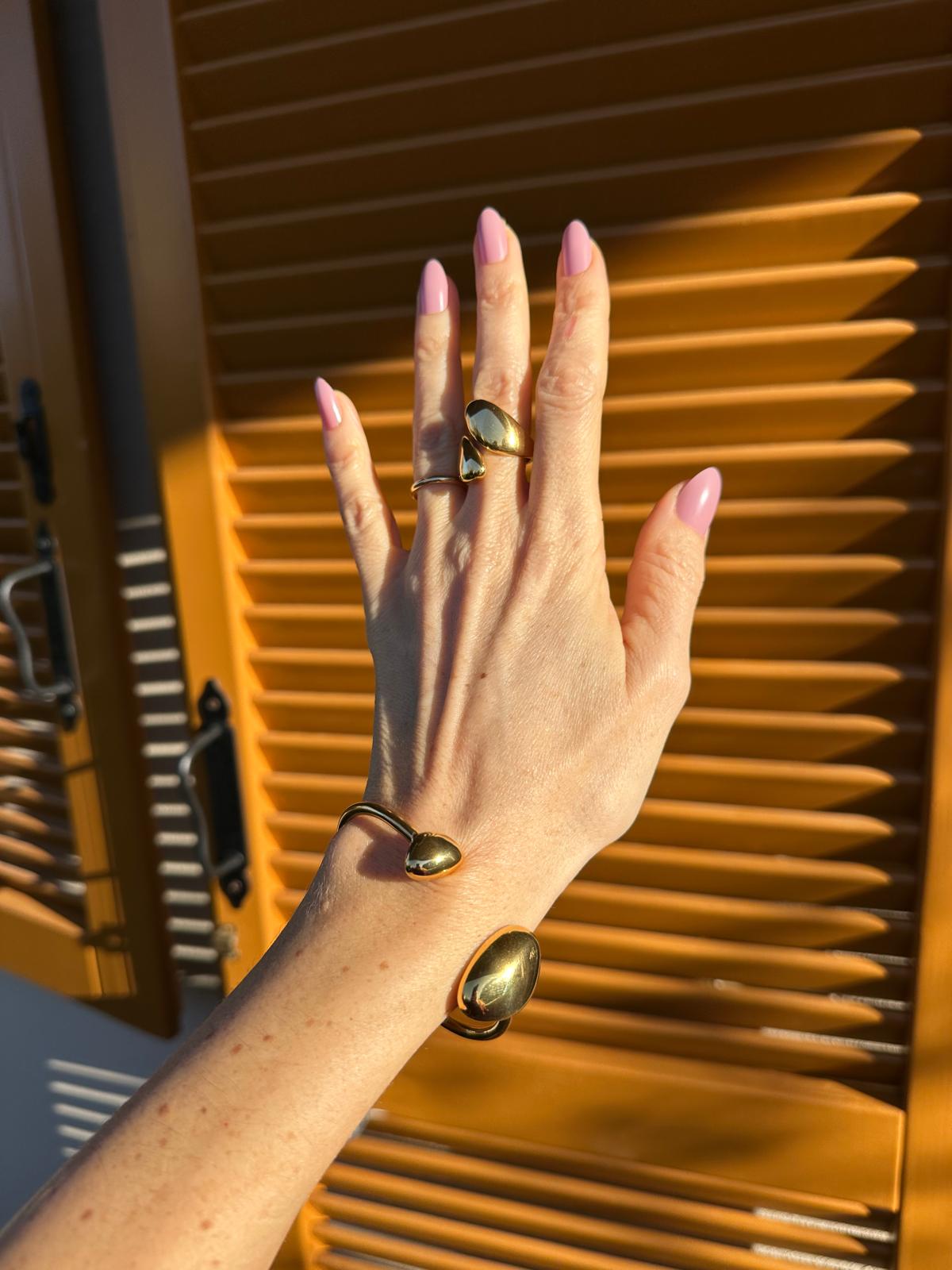 Bracciale in acciaio inossidabile anallergico e waterproof "Febbraio"