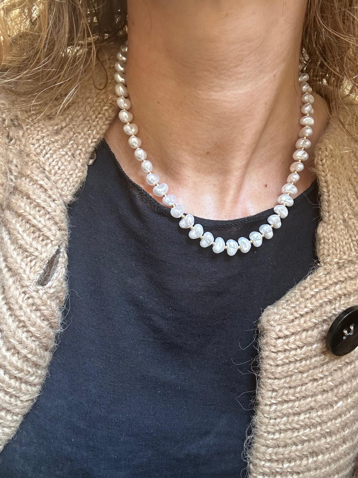 Collana in acciaio inossidabile anallergica e waterproof "Rinascita"