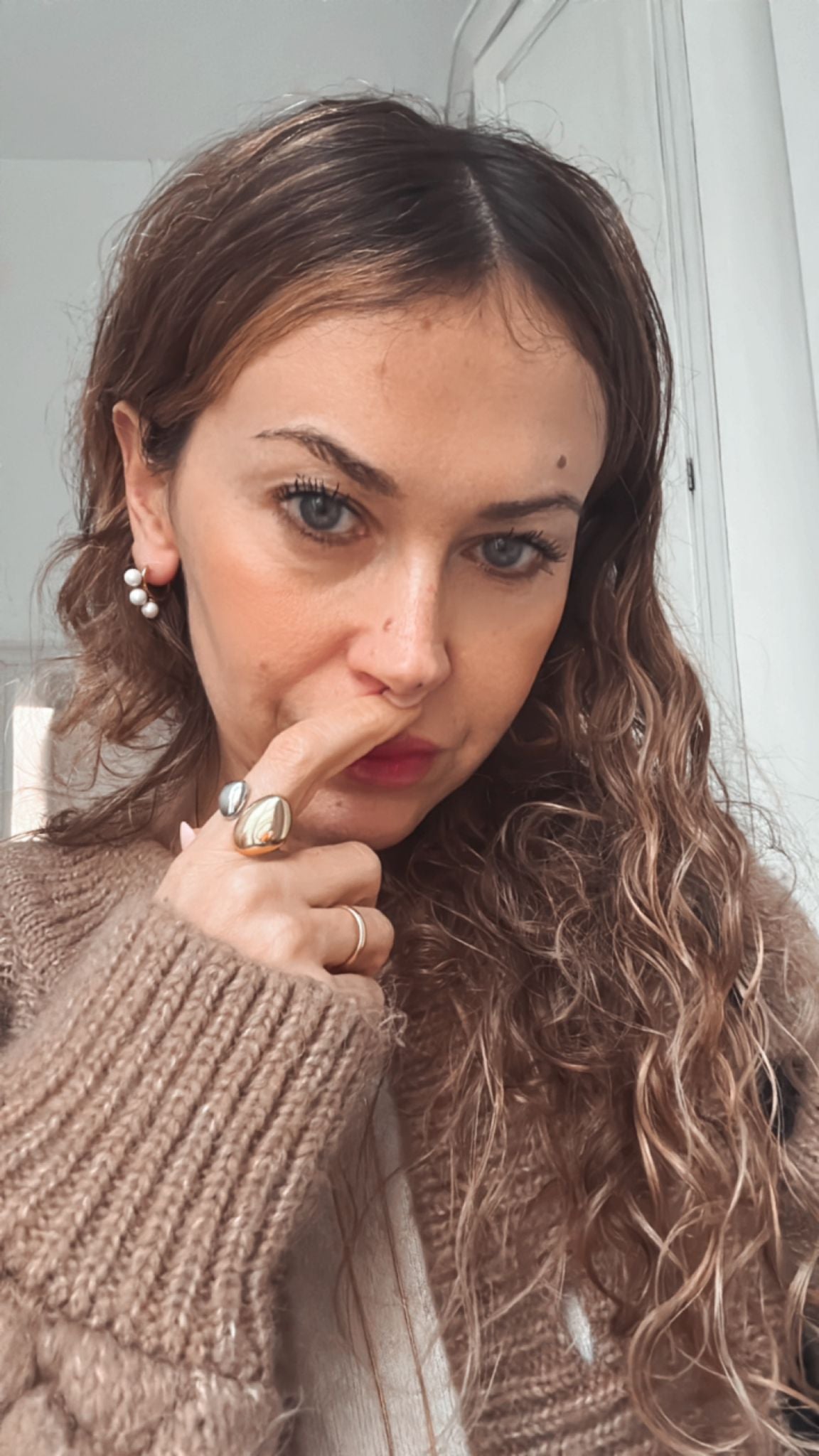 Orecchini in acciaio inossidabile anallergici e waterproof "Giulia"