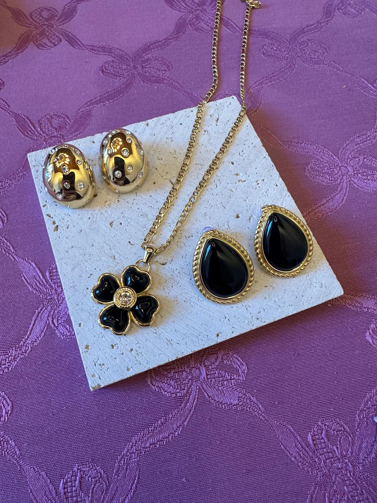 Collana in acciaio inossidabile anallergica e waterproof "Norvina"