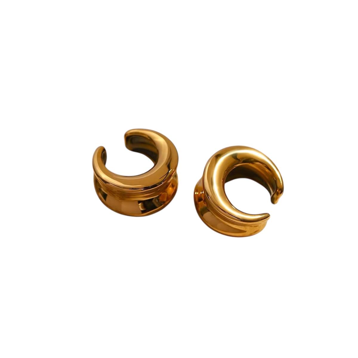 Ear cuff in acciaio inossidabile anallergici e waterproof "Mike"