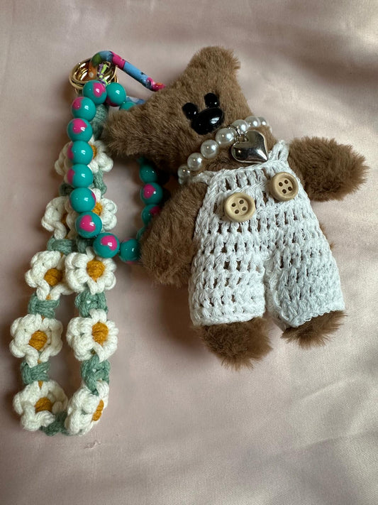Key Chanin ciondolo da borsa fatto a mano modello Teddy