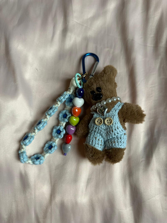 Key Chanin ciondolo da borsa fatto a mano modello Teddy