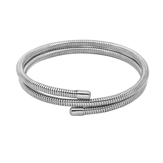 Bracciale in acciaio inossidabile anallergico e waterproof "Adatto"