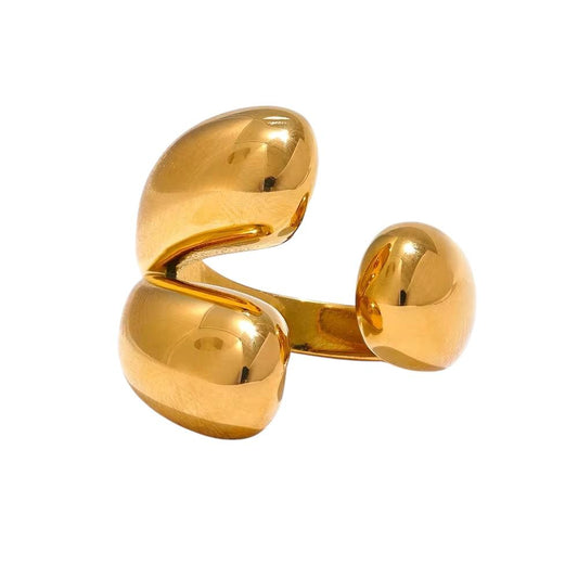 Anello in acciaio inossidabile anallergico e waterproof "Weekend"