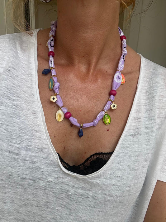 Collana Bandana fatta a mano