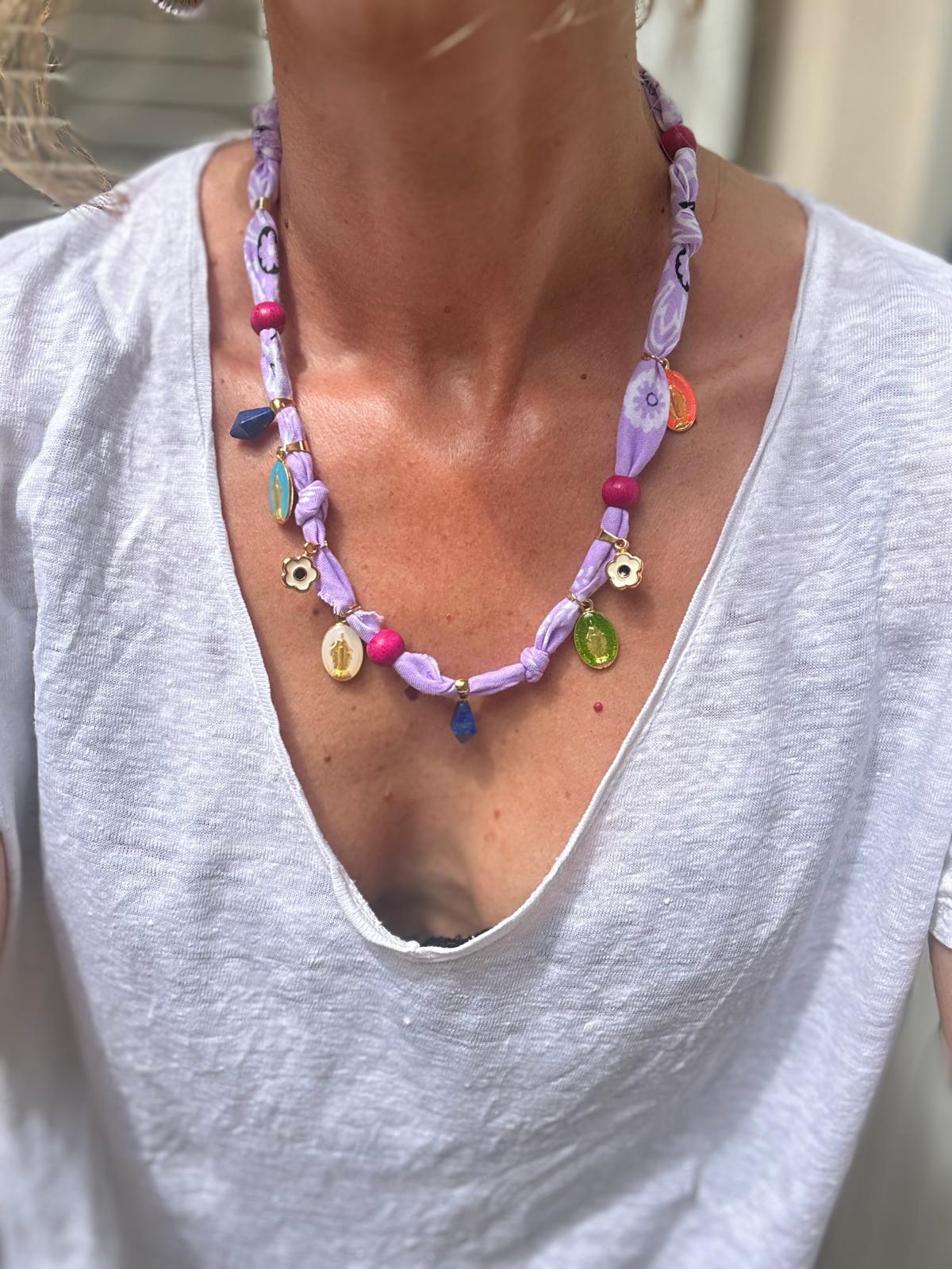 Collana Bandana fatta a mano