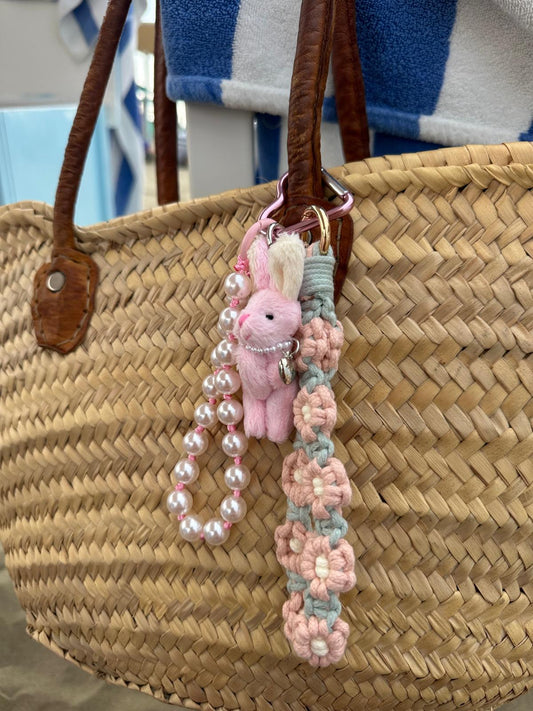 Key Chanin ciondolo da borsa fatto a mano modello Bunnie