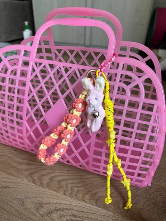 Key Chanin ciondolo da borsa fatto a mano modello Bunnie