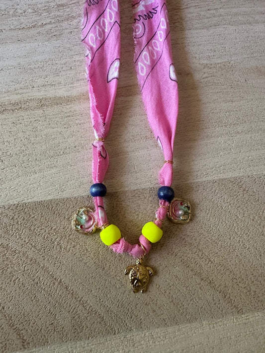 Collana Bandana fatta a mano