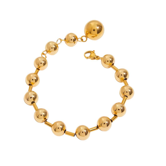 Bracciale in acciaio inossidabile anallergico e waterproof "Miss Polly"