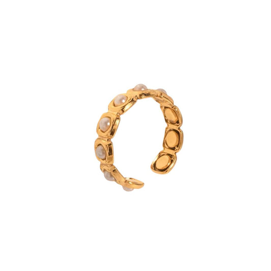 Anello in acciaio inossidabile anallergico e waterproof "Susy"