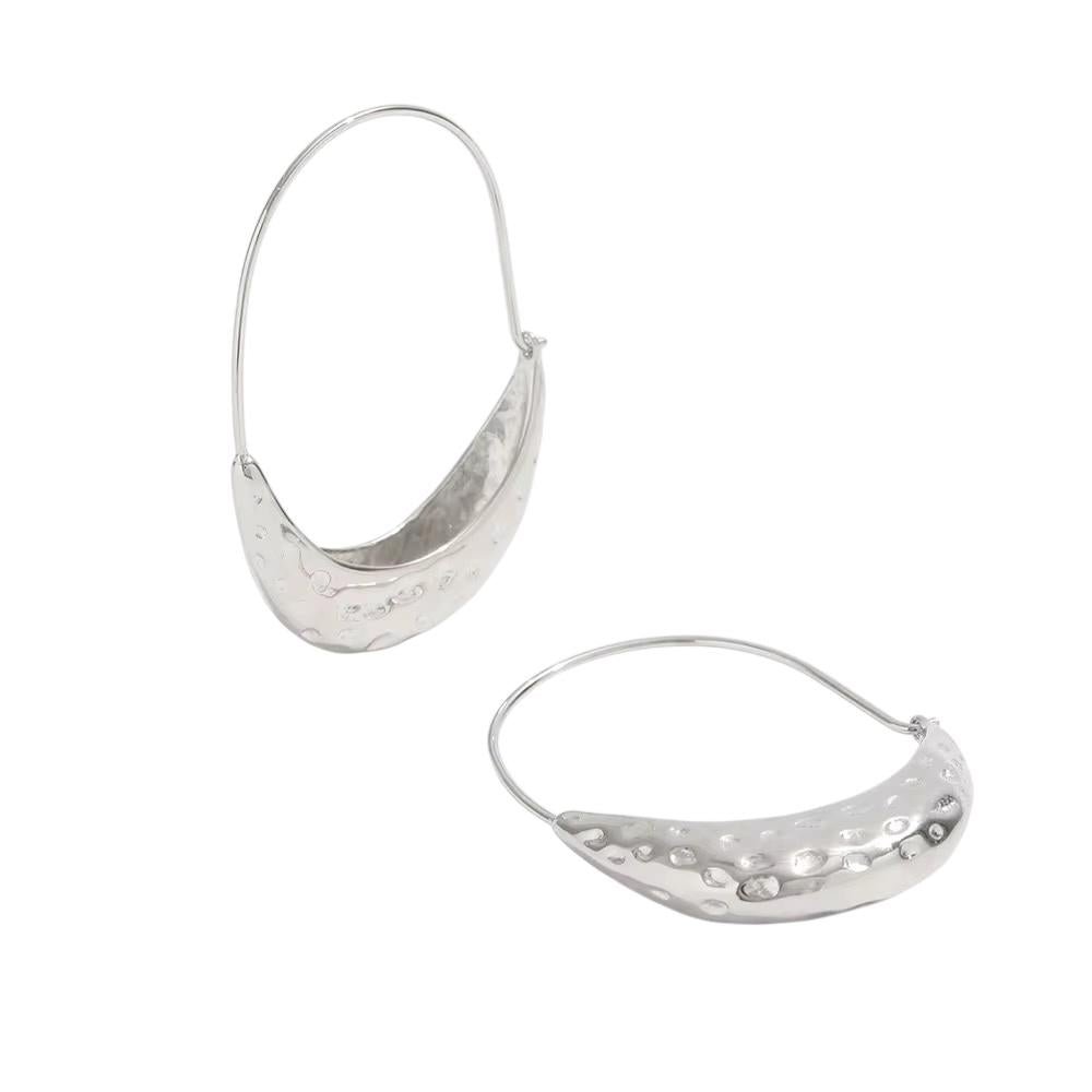 Orecchini in acciaio inossidabile e zirconi anallergici e waterproof "Vivian"