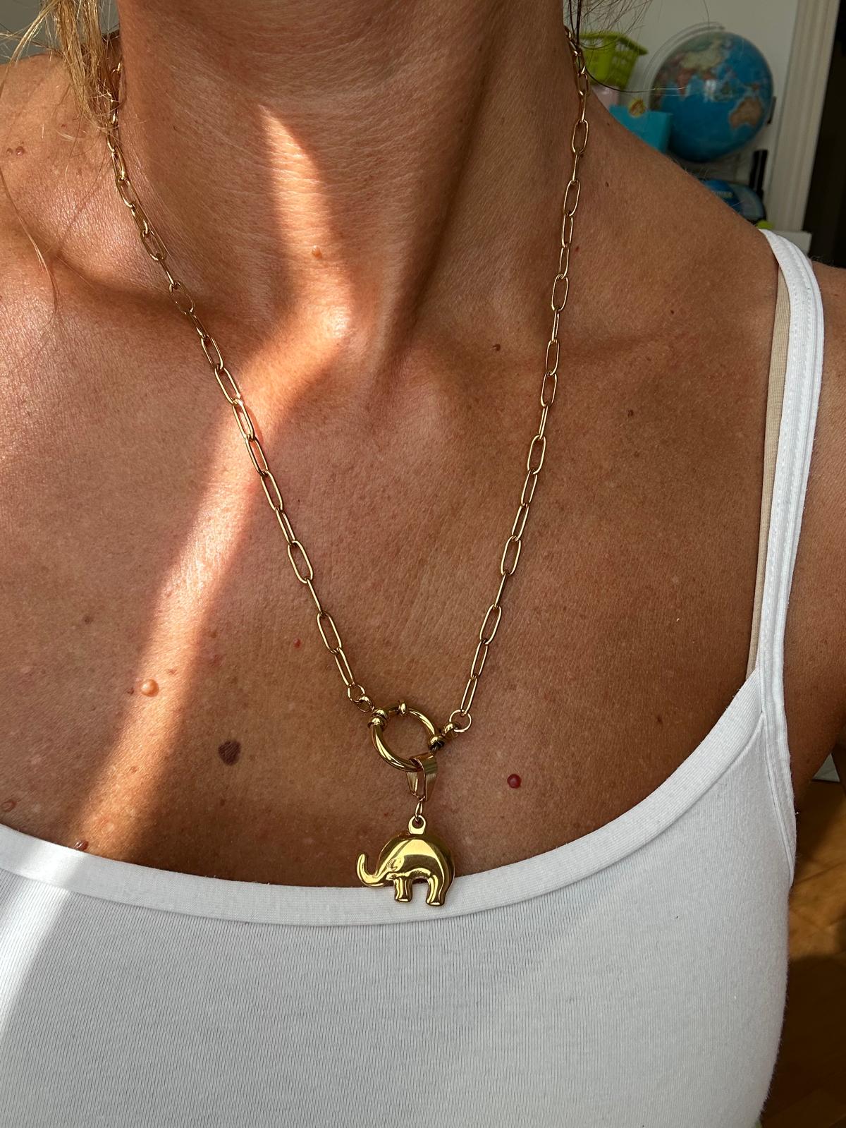 Collana in acciaio inossidabile anallergica e waterproof "Betty"