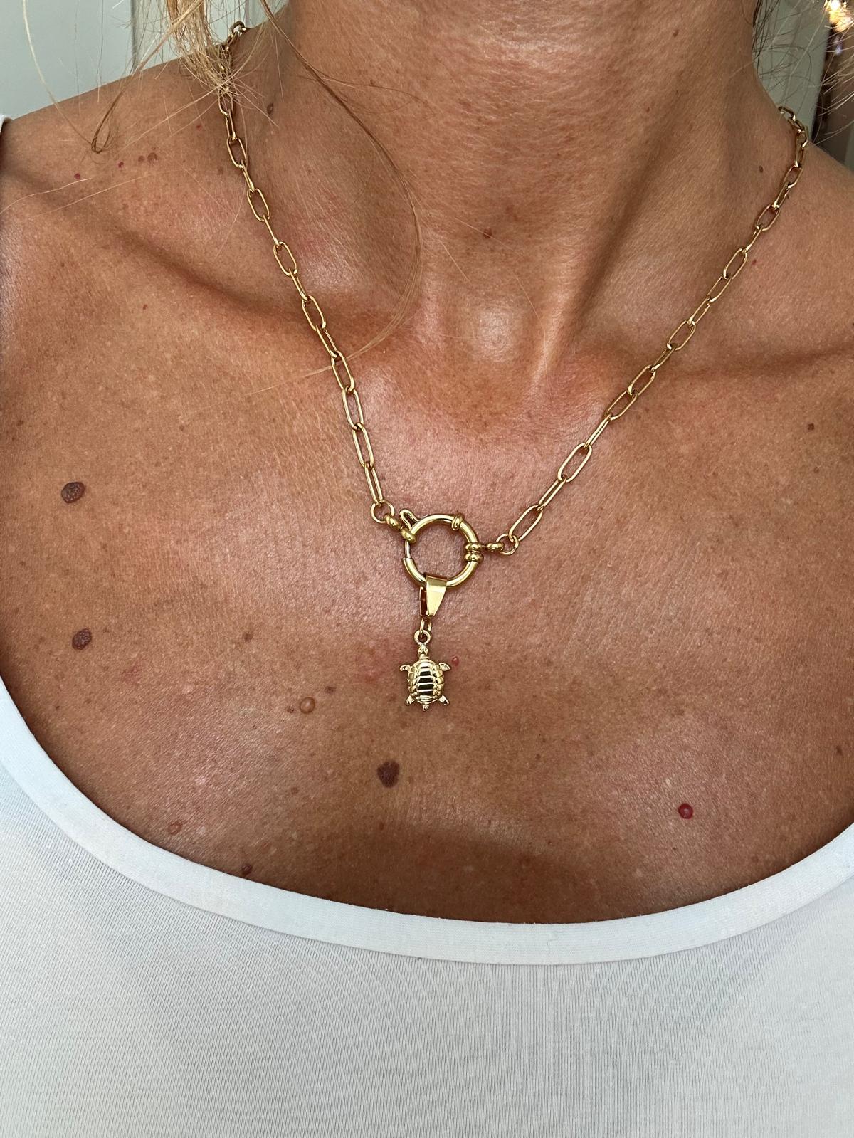 Collana in acciaio inossidabile anallergica e waterproof "Betty"