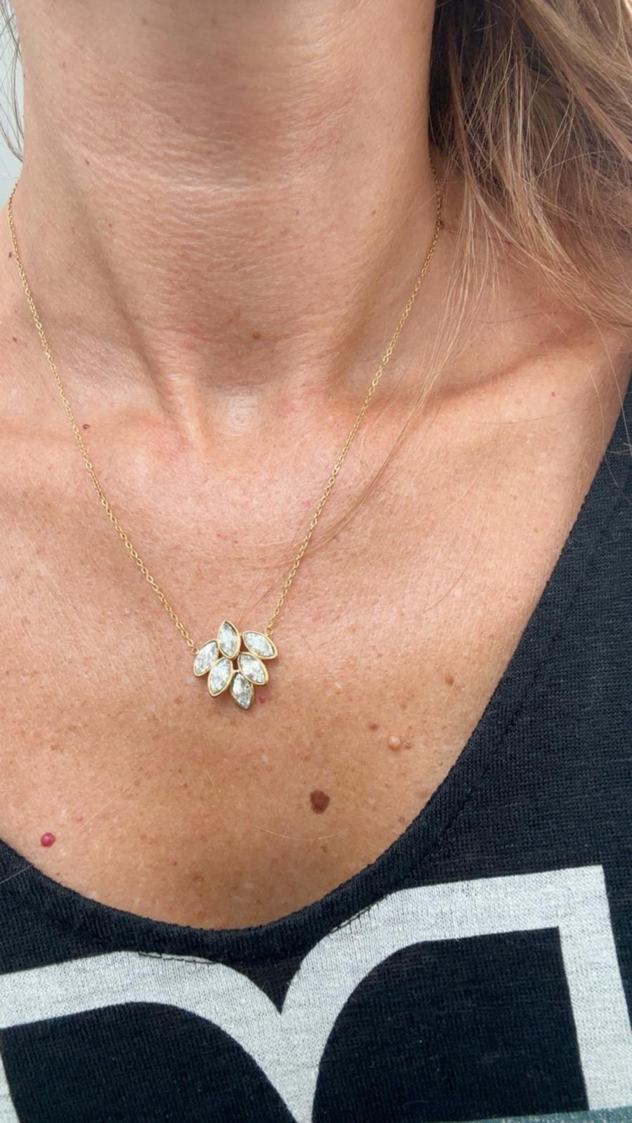 Collana in acciaio inossidabile anallergica e waterproof "Sirio"