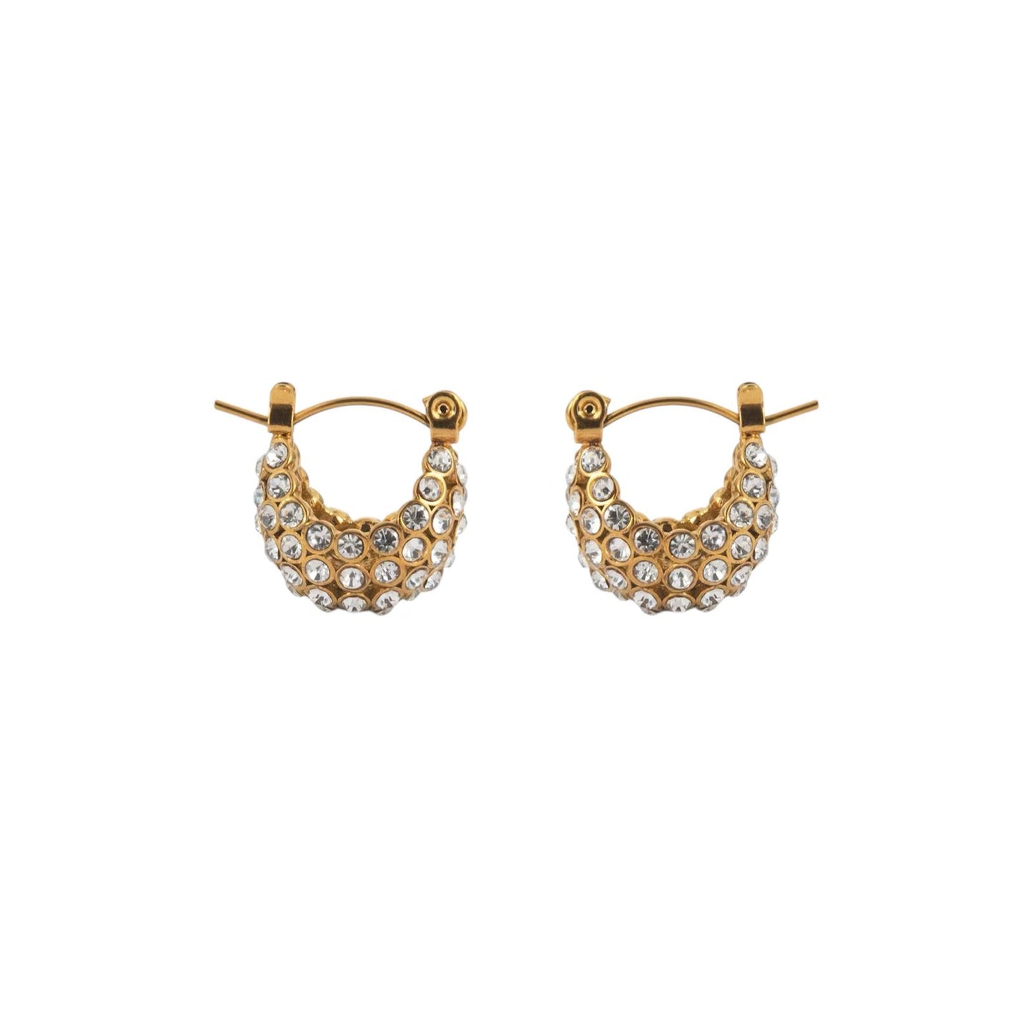 Orecchini in acciaio inossidabile anallergici e waterproof "Khloe"