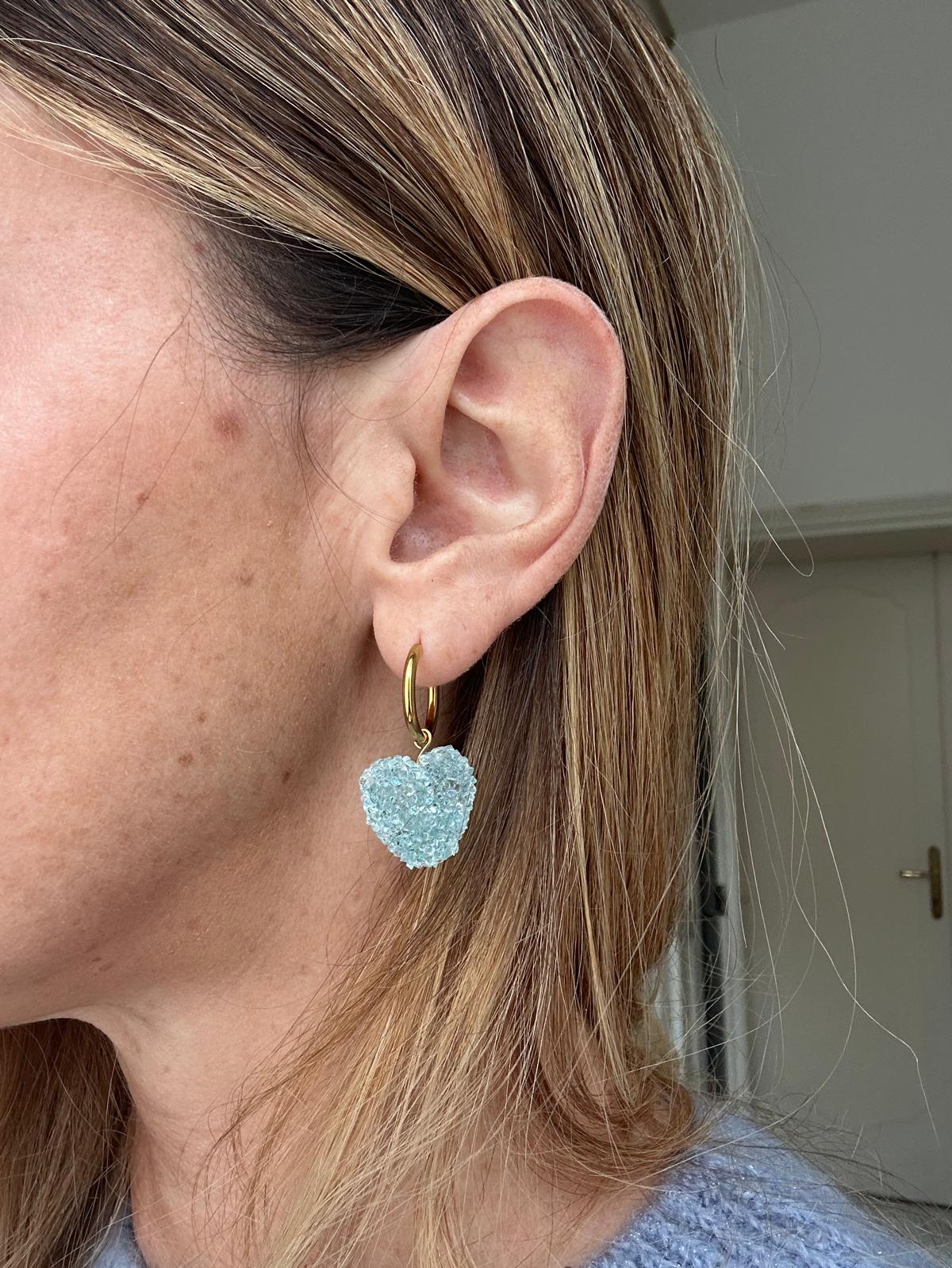 Orecchini in acciaio inossidabile anallergici e waterproof "Candy"