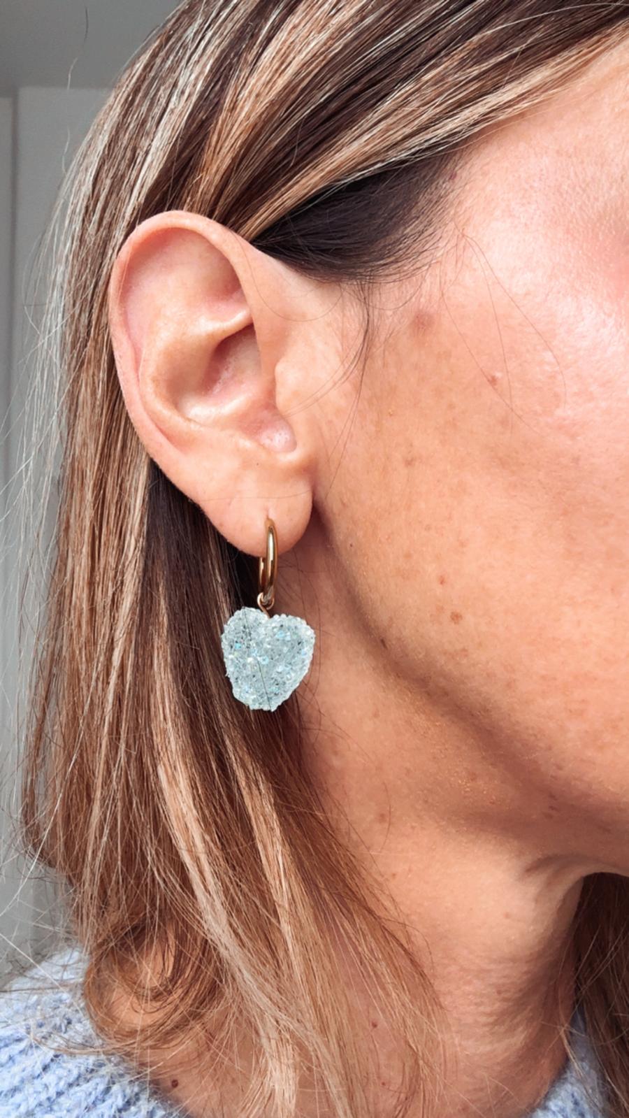 Orecchini in acciaio inossidabile anallergici e waterproof "Candy"