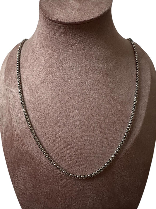 Collana in acciaio inossidabile anallergica e waterproof "60"