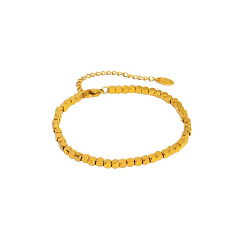 Bracciale in acciaio inossidabile anallergico e waterproof "Sassolino"