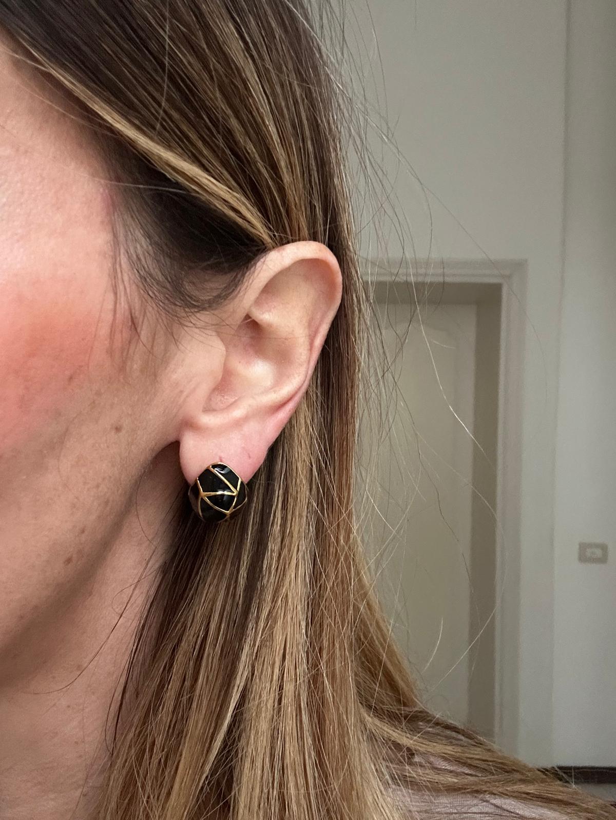 Orecchini in acciaio inossidabile anallergici e waterproof "Miura"