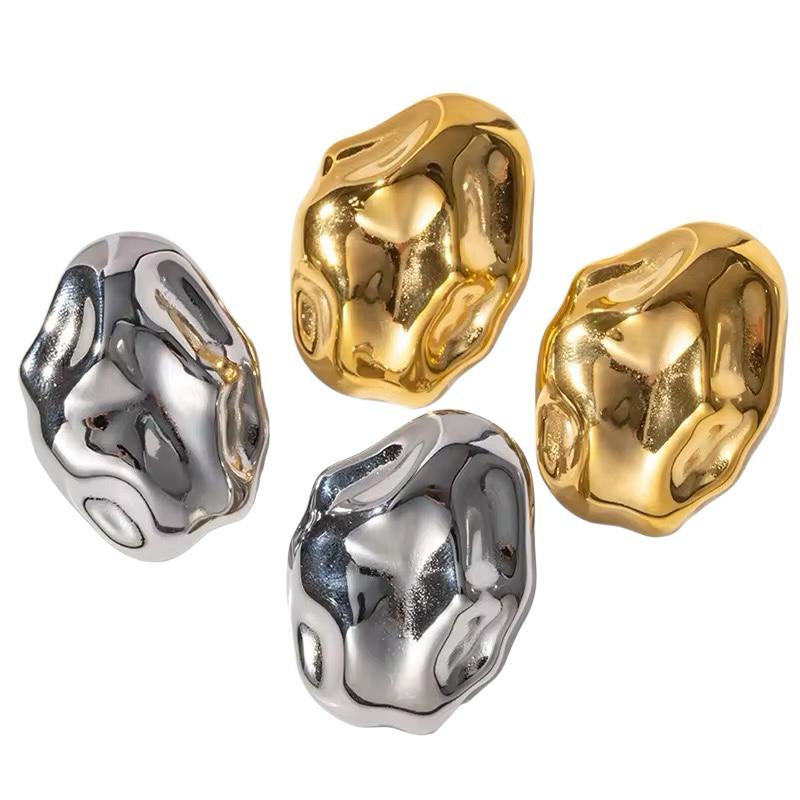 Orecchini in acciaio inossidabile anallergici e waterproof "Meredith"