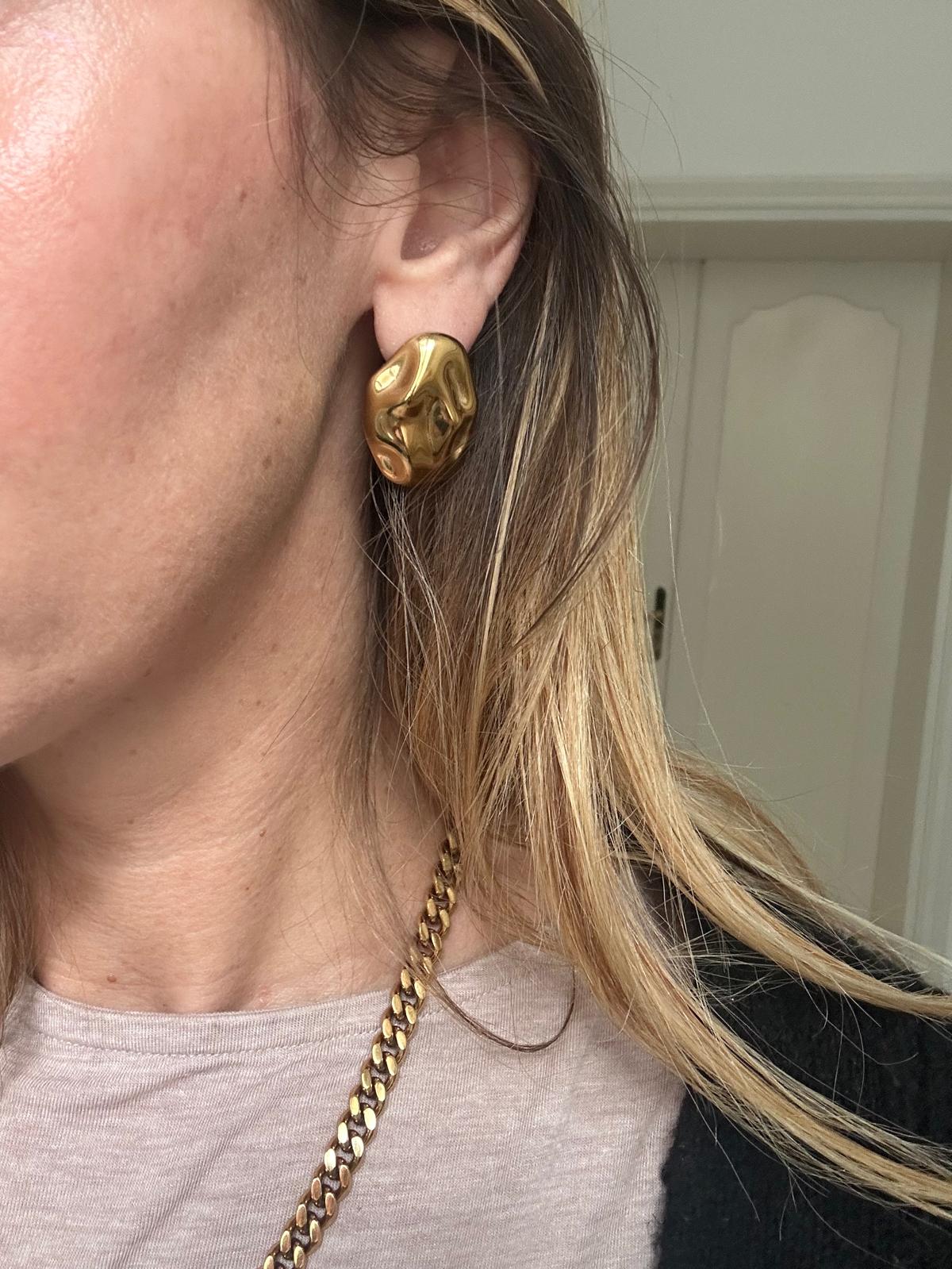 Orecchini in acciaio inossidabile anallergici e waterproof "Meredith"